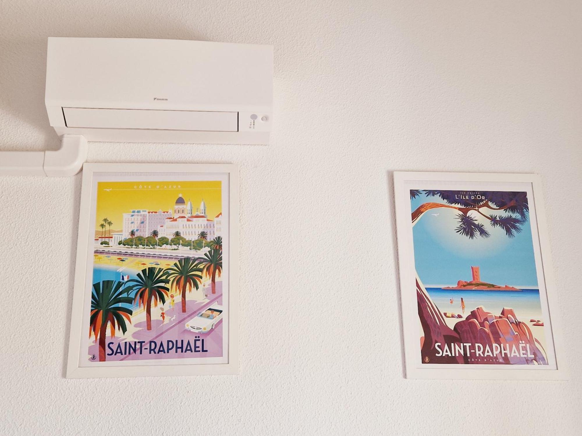 Duplex, Vue Panoramique Sur La Mediterranee, Piscine, Garage Saint-Raphaël Dış mekan fotoğraf