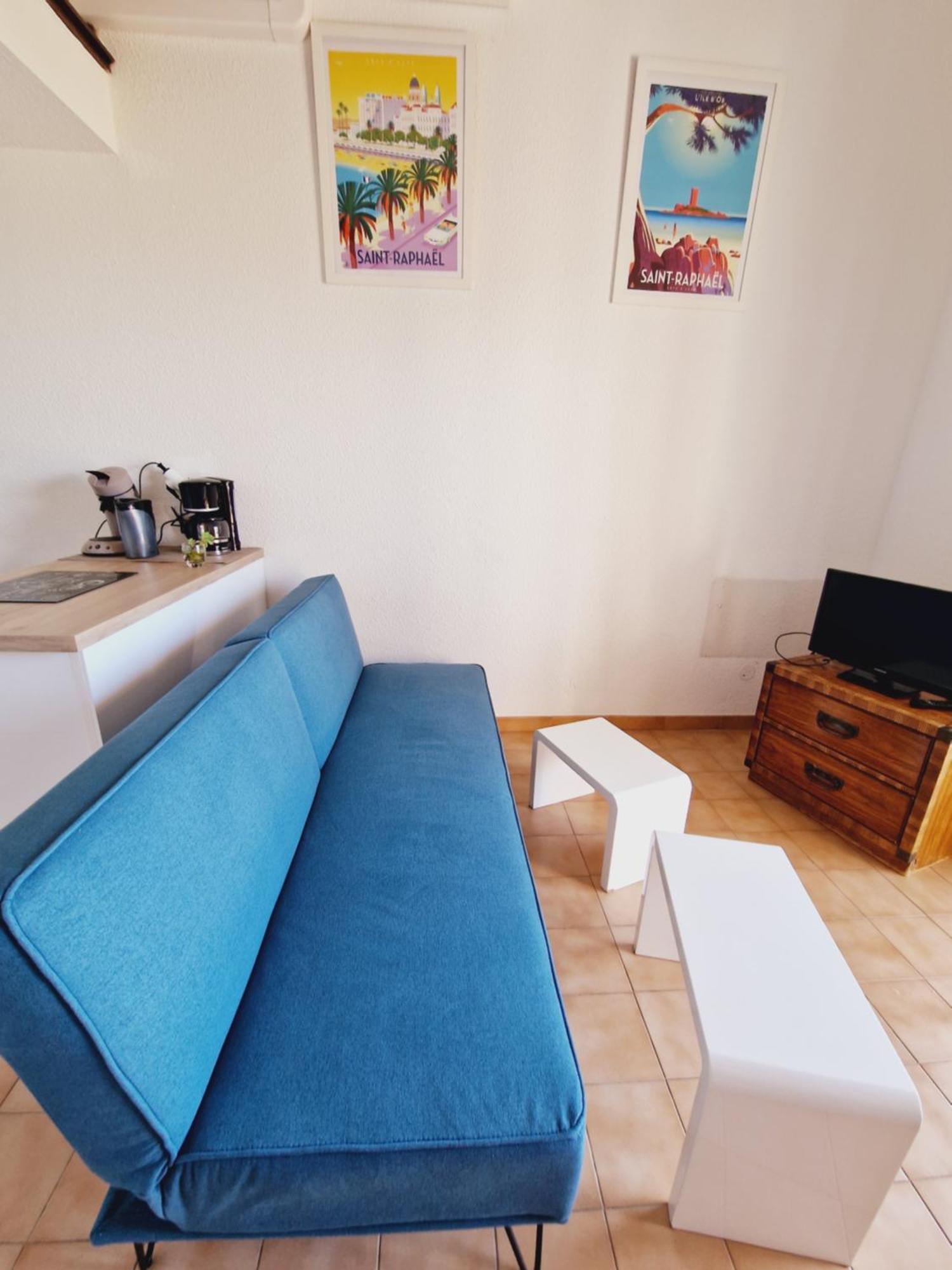 Duplex, Vue Panoramique Sur La Mediterranee, Piscine, Garage Saint-Raphaël Dış mekan fotoğraf
